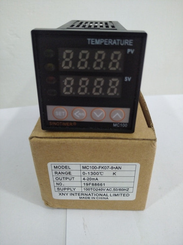 Controlador De Temperatura 48x48 Salida  4 - 20 Ma