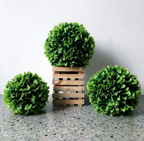 Imagen 3 de 5 de Topiarios Decorativos - Follajes Artificiales