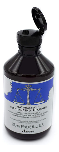 Shampoo Rebalancing Davines Naturaltech, Limpa Suavemente O