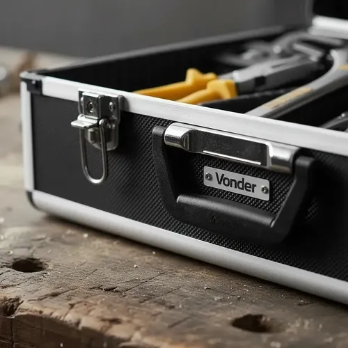 Maleta Para Ferramentas Alumínio Profissional 455mm Vonder MFV931