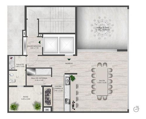 Imagen 4 de 5 de Departamento - Candioti Sur