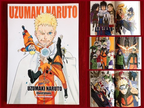Artbook Uzumaki Naruto Gastovic Anime Libro