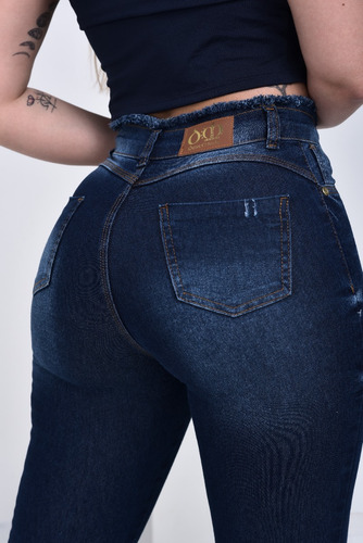 Imagem 2 de 7 de Linda Calça Jeans Moda Feminina Hot Pants Strech 34 Ao 46