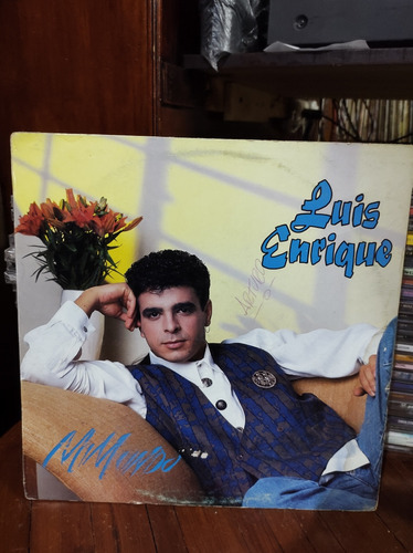 Luis Enrique - Mi Mundo - Vinilo Lp Vinyl 
