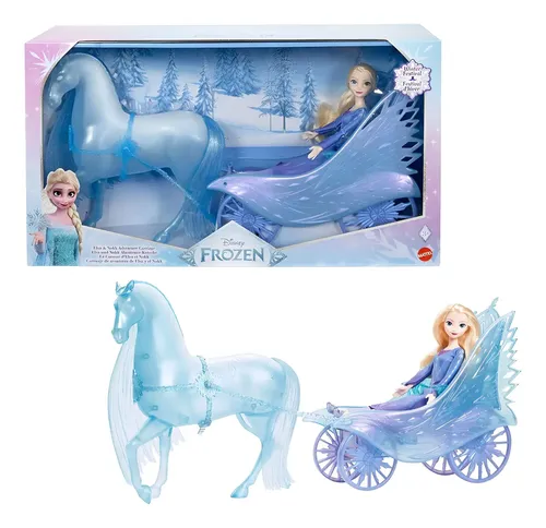 Disney Frozen Elsa & Nokk Congelado Carruagem Aventura Terno