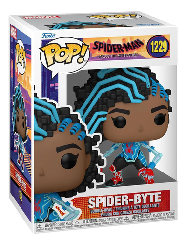 Funko Pop Original Spider-byte Across Spiderverse Marvel 