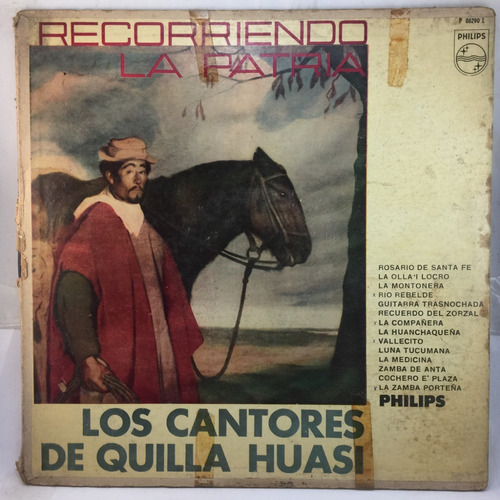 Cantores De Quilla Huasi - Recorriendo La Patria - Vinilo Lp