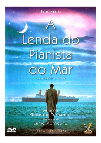 Dvd A Lenda Do Pianista Do Mar  - Original (lacrado)