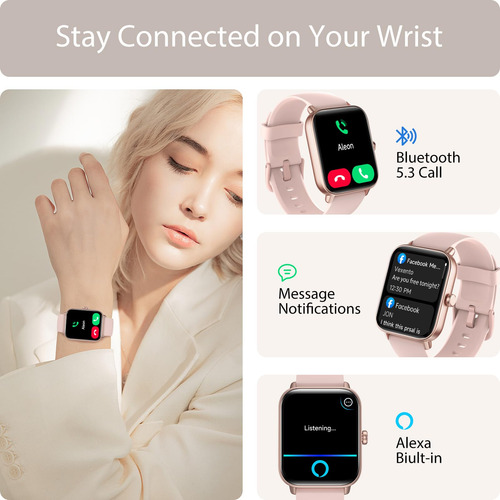 Reloj Inteligente Tensky 1.8 Pulgadas Android/ios Con Alexa