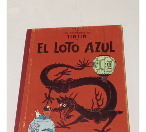 Revista Tintin El Loto Azul. Año 1970. Tapa Dura