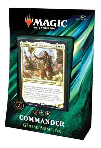 Commander 2019 - Gênese Primitiva / Primal Genesis Magic