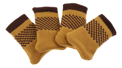 Calcetines De Silla De Punto Amarillo