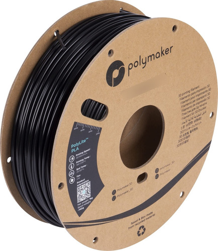 Filamento Pla Carrete Carton Alta Rigidez Polymaker Polylite