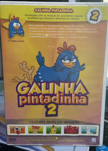 Dvd Galinha Pintadinha 2