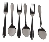 Comprar Juego De Cubiertos Acero Inoxidable 50 Cucharas Y Tenedores