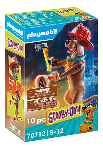 Playmobil Scooby Doo  Bombero  Set 70712