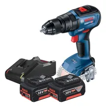 Comprar Taladro percutor atornillador inalámbrico de 13mm Bosch GSB 18V-50 18V + accesorio 220V