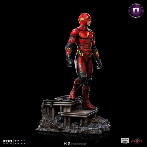 Estátua Flash Alternate The Flash Movie 1/10 Iron Studios