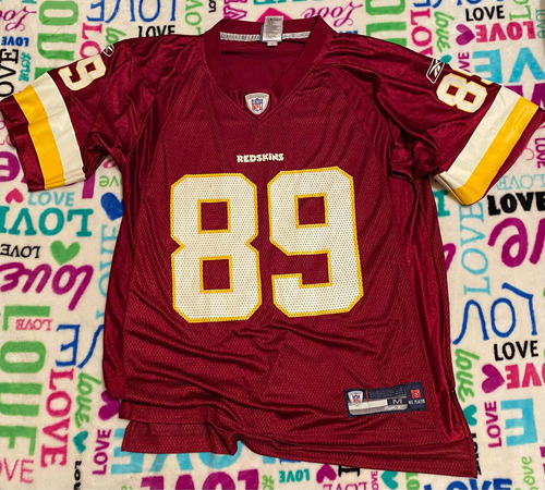 Jersey Reebok Redskins Pieles Rojas Talla Mediana Nfl