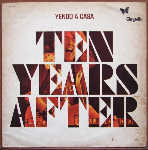 Ten Years After Yendo A Casa Lp Vinilo 