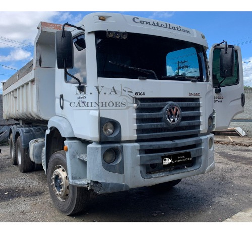 Volkswagen 31-260 6x4 Ano 2011 C/ Caçamba Baixo Km