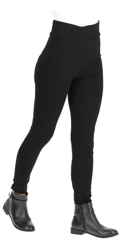 Legging Viscosa Negra Caffarena