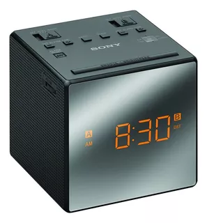 Radio Reloj Sony Fm / Am Digital Alarma Icfc1tbk