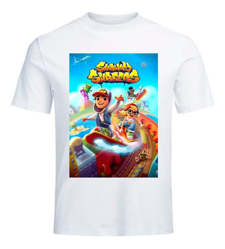 Remera Subway Surfers Modal Sublimada