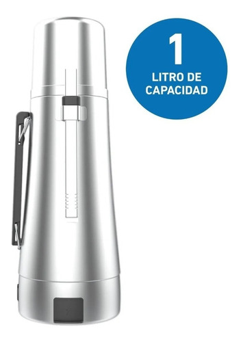 Imagen 3 de 10 de Termo Peabody E-termo 700w 1 Lts Con Pico Cebador Y Bombilla