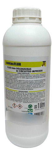 Contacflux 1 Litro Delta Flux 1000cc Protector Soldadura Smd