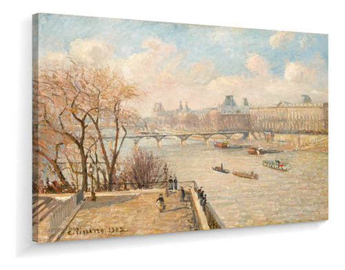Quadro Tela Canvas Pissarro Museu Louvre Paris 114x90