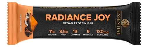 Barra De Proteína Radiance Joy Golden Milk Essential Nutriti