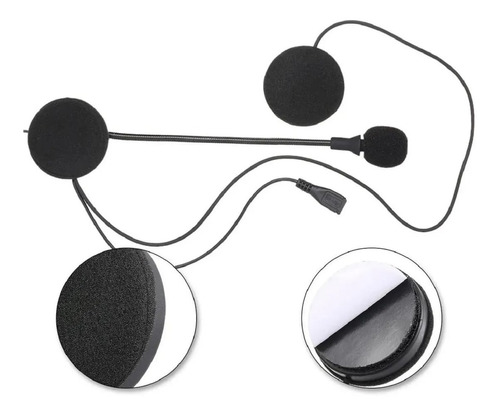 Audífonos Bluetooth  Manos Libres Para Casco De Moto 