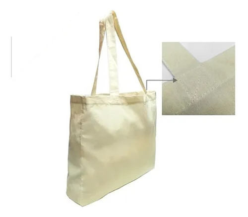 Bolsa Crea Fuelle 40x40x10 Para Estampar / Uss