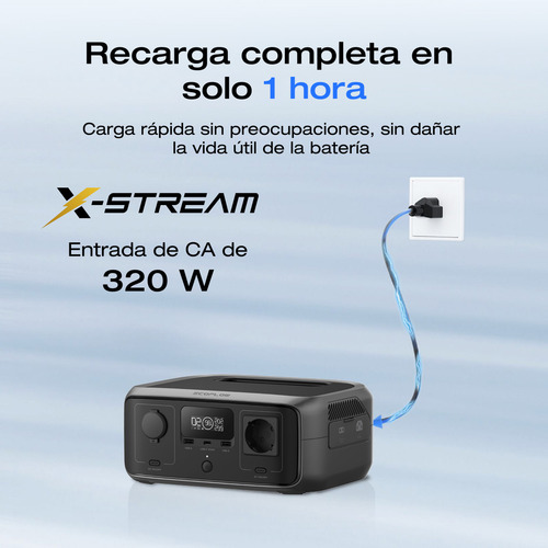 Ecoflow Generador River 3 245wh + Panel Solar 45w