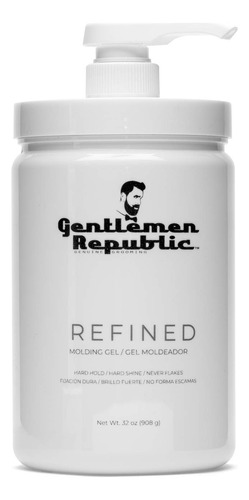 Gentlemen Republic - Gel Refinado De 32 Onzas, Fórmula Pro.