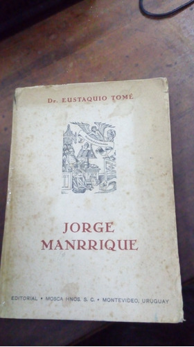 Libro Jorge Manrrique   Ed. Mosca