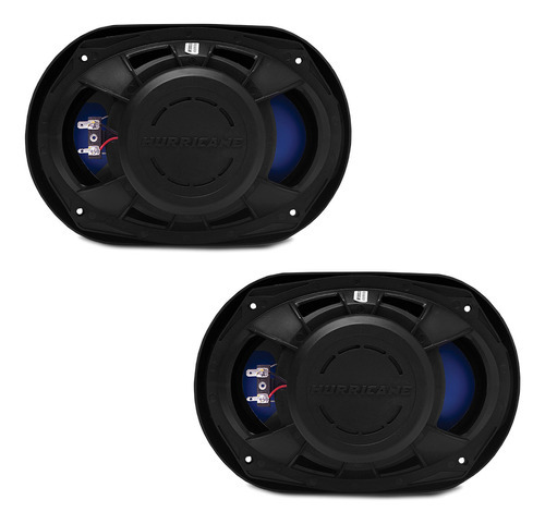 Kit Alto Falante 6x9 Pol + 6 Pol 280w Linha Class Hurricane