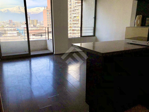Studio 25 Mt2 Y Terraza. Metro Santa Isabel.