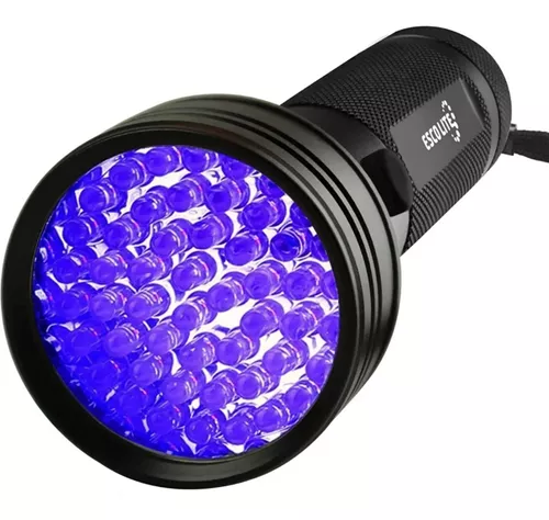 Linterna Uv Lampara Luz Negra Ultravioleta Led 51 Led 395nm