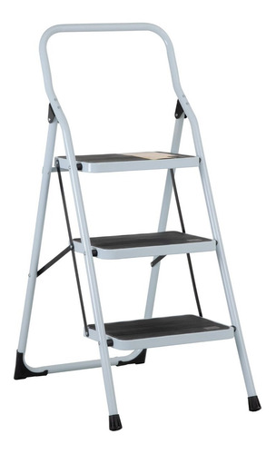 Escalera Truper Tubular Plegable, 150 Kilos 3 Peldaños 