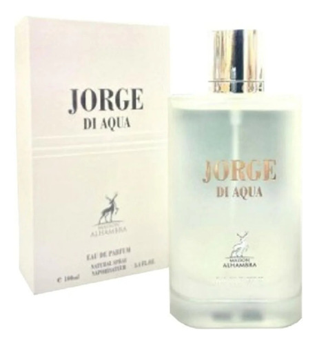 Maison Alhambra Jorge Di Aqua Eau De Parfum 100ml