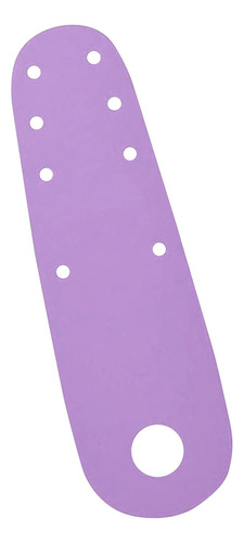 Roller Skate Toe Guard Protector Desmontable Púrpura