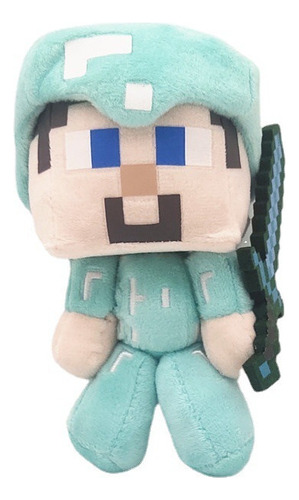 Muñeca Minecraft Muñeca De Peluche De Juguete 17cm Steve