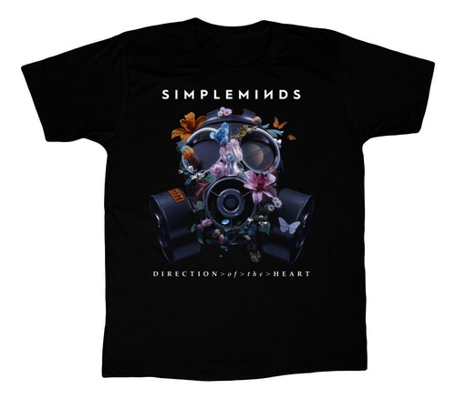 Remera Estampada Simple Minds Direction Of The Heart