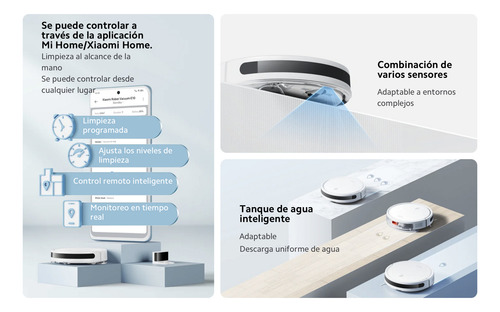 Aspiradora Xiaomi Robot White Vacuum E10 Eu Alexa Google