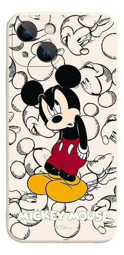 Funda De Teléfono Disney Mickey Minnie Mouse For iPhone 15,