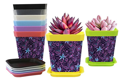 Plant Pots With Pallet Nursery Pots Purple Plant Design 8