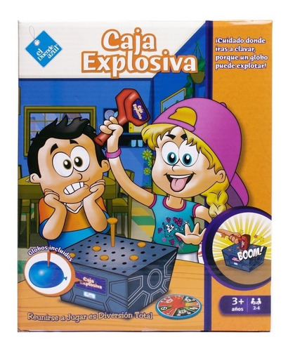 Juego De Mesa Caja Explosiva El Duende Azul