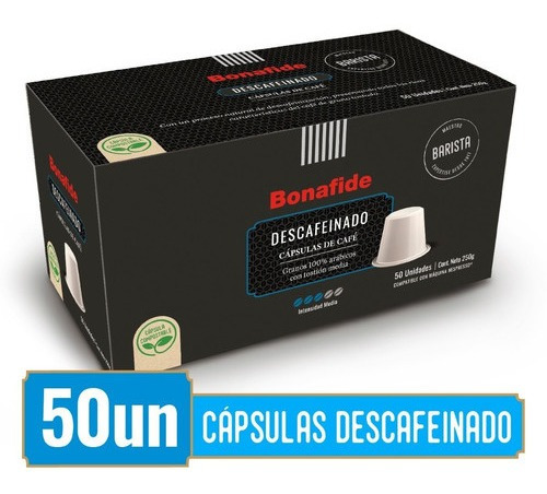 50 Cápsulas Café Descafeinado - Compatibles Nespresso®